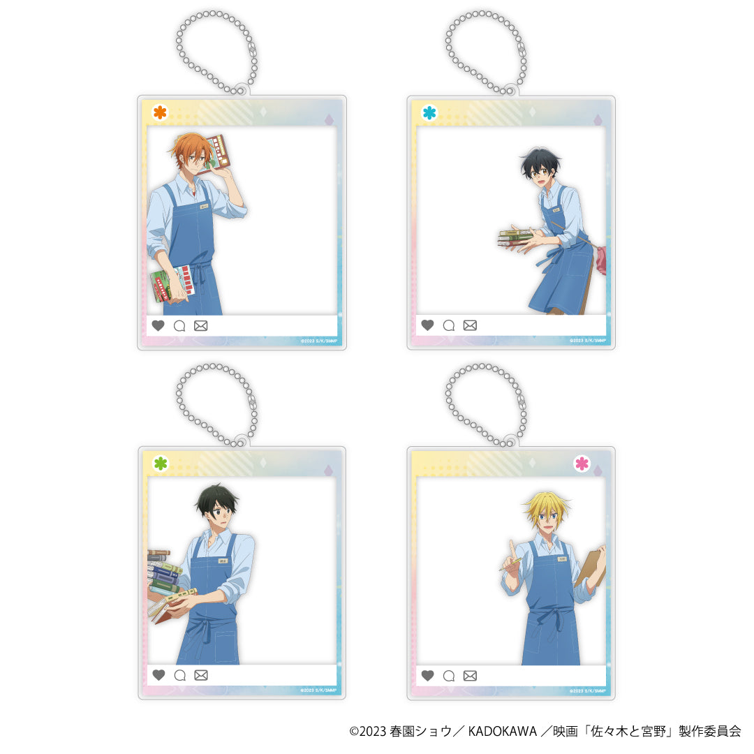 SNS風アクリルカード BOX 佐々木と宮野