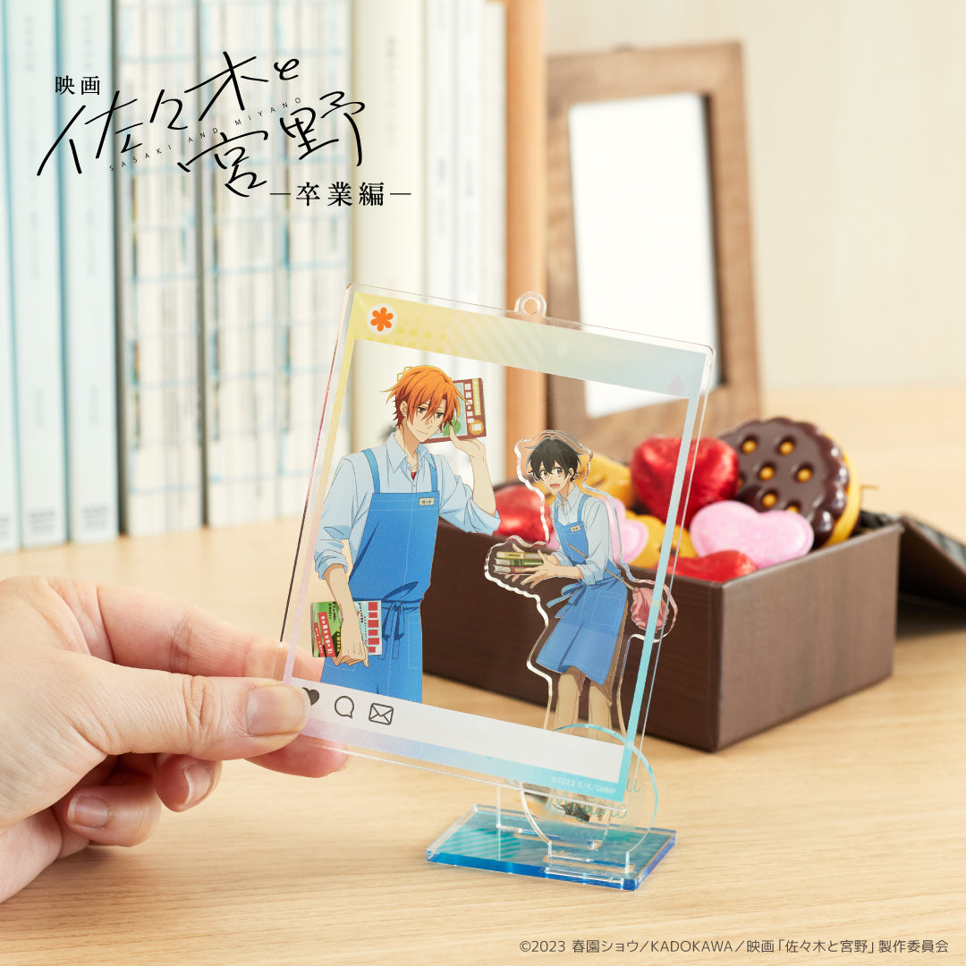 SNS風アクリルカード BOX 佐々木と宮野