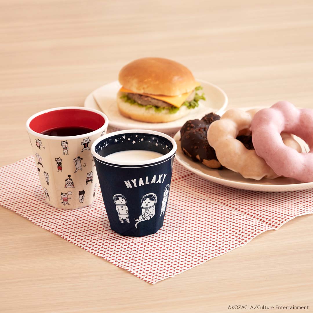 メラミンカップ ゆかいなネコ