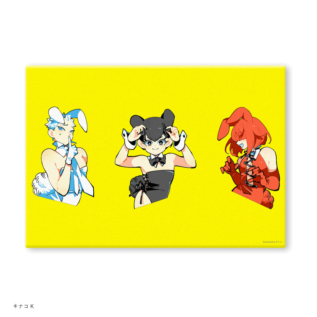 キャンバスボード キナコ K