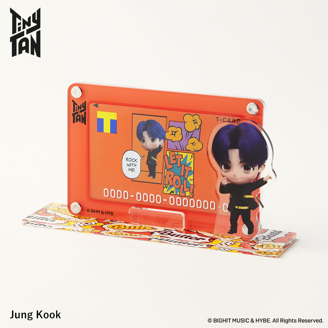 アクスタ付きカードスタンド TinyTAN Jung Kook 2023ver.