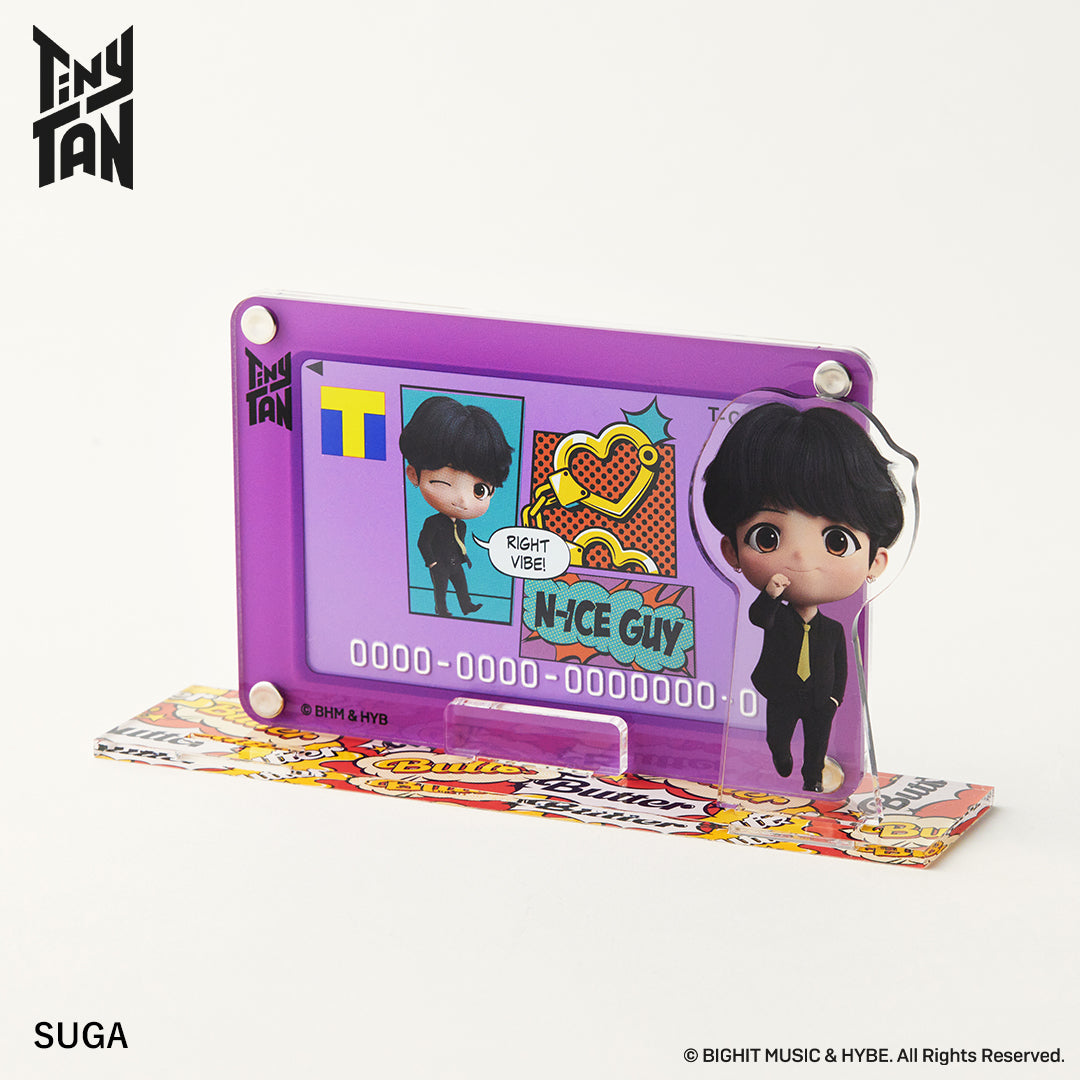 アクスタ付きカードスタンド TinyTAN SUGA 2023ver. – FAN+Life