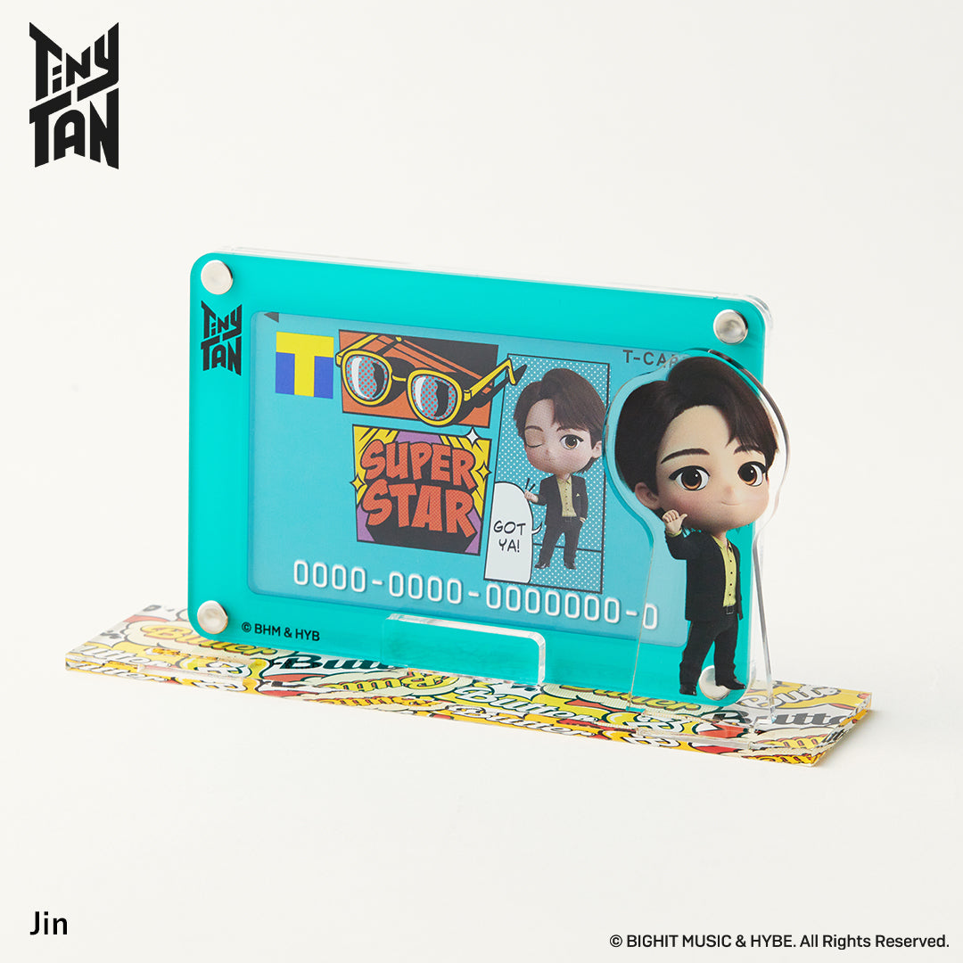 アクスタ付きカードスタンド TinyTAN Jin 2023ver.