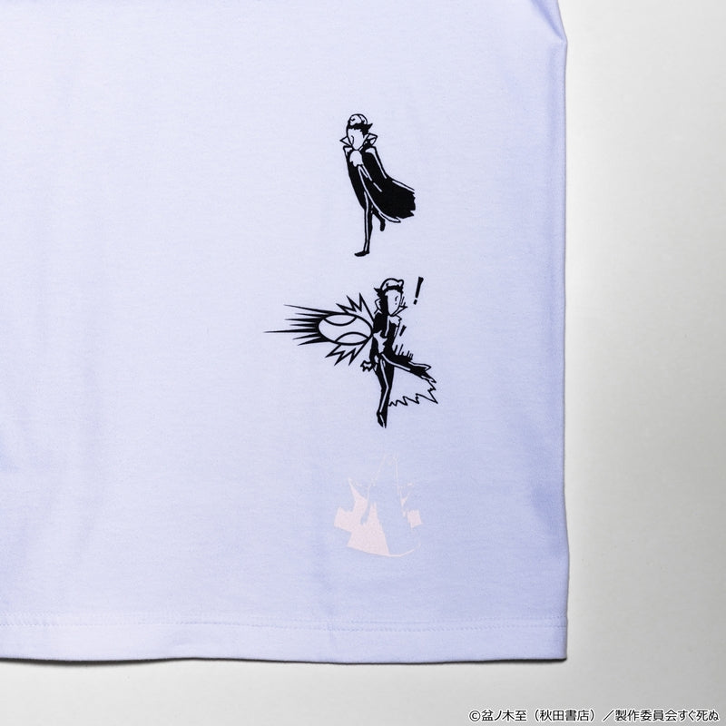 吸血鬼すぐ死ぬ フラッシュ焚いたらすぐ死ぬ TシャツM
