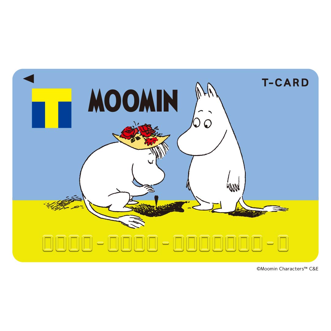 Tカード(ムーミン&スノークのおじょうさん)