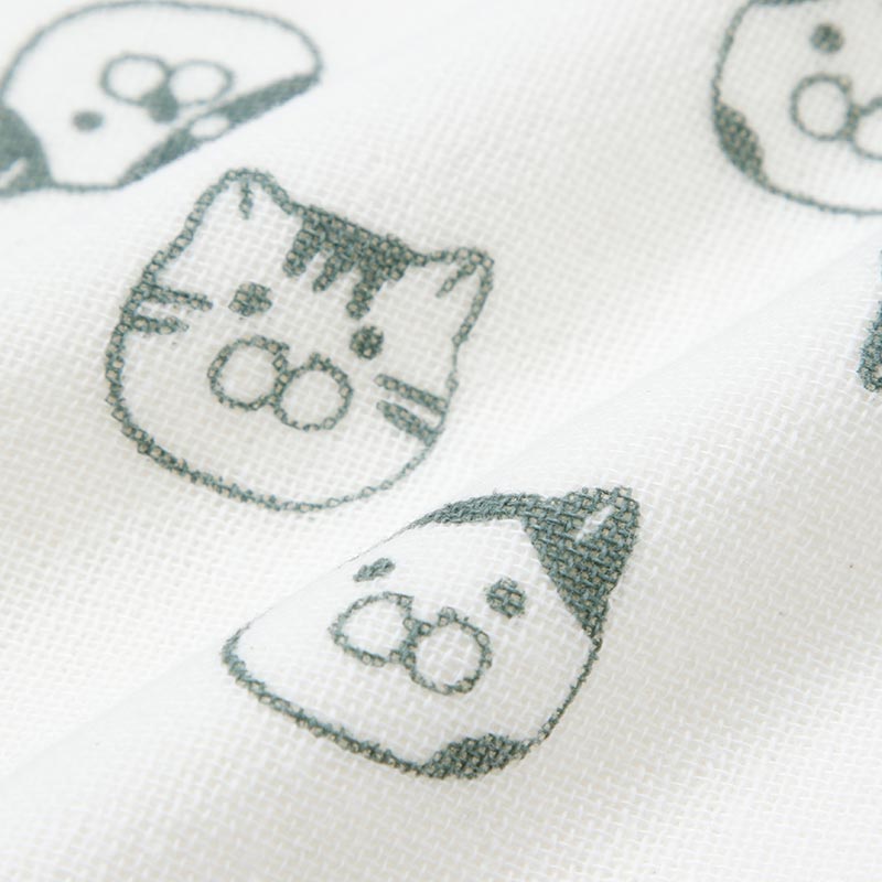 柔らかガーゼパイルハンカチ NYASA