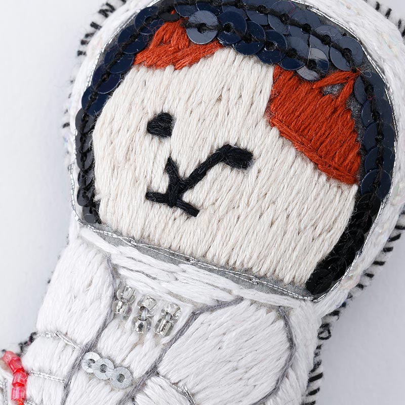 tamao×KOZACLA 刺繍チャーム NYASA