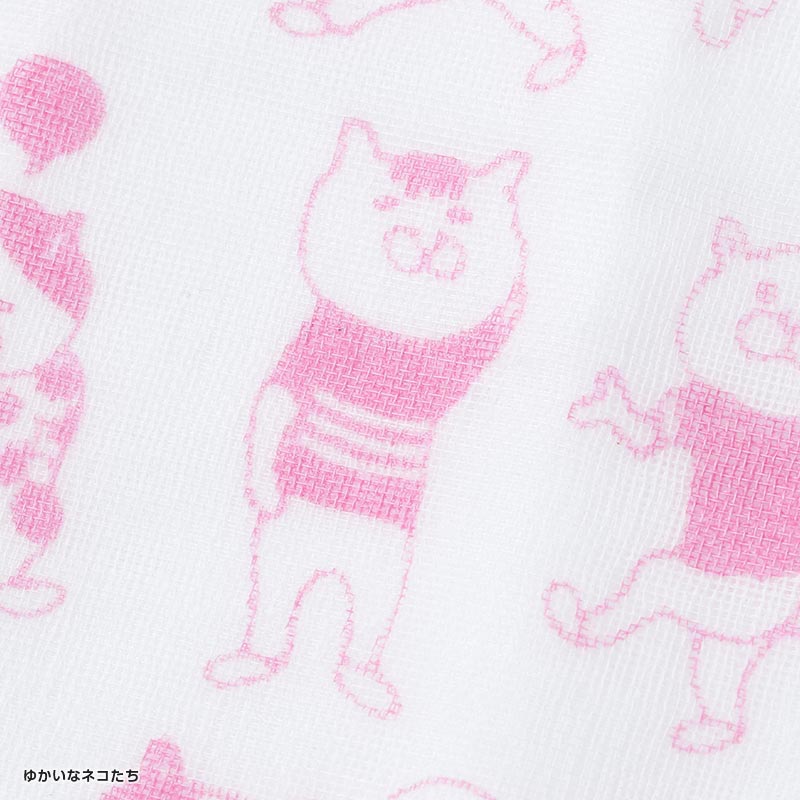 ふんわり8重ガーゼハンカチ2枚セット