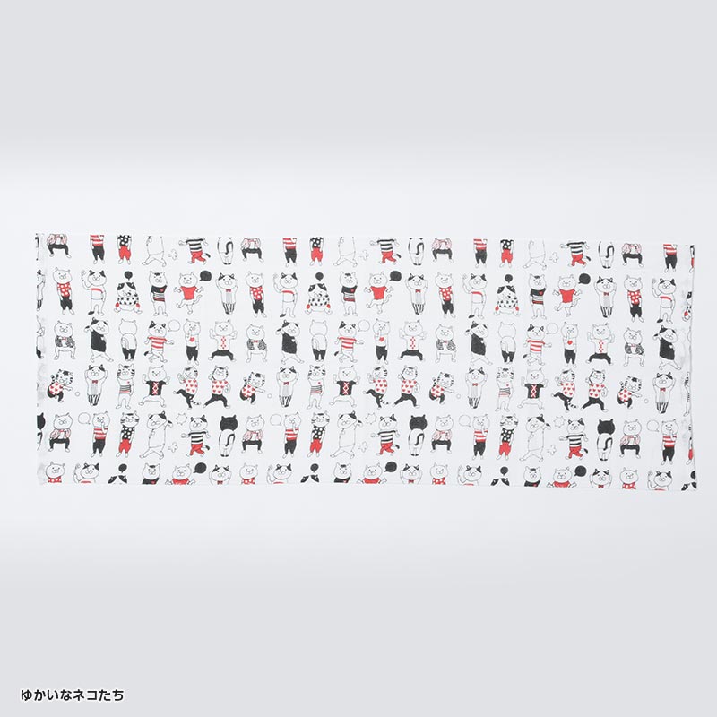 洗うとふんわりするガーゼ手ぬぐい