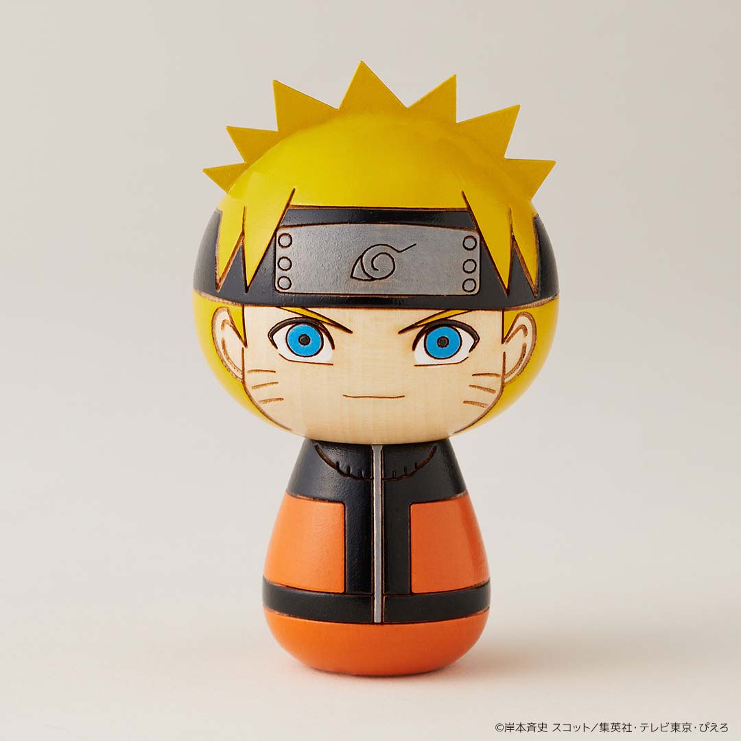 卯三郎の孫こけし うずまきナルト
