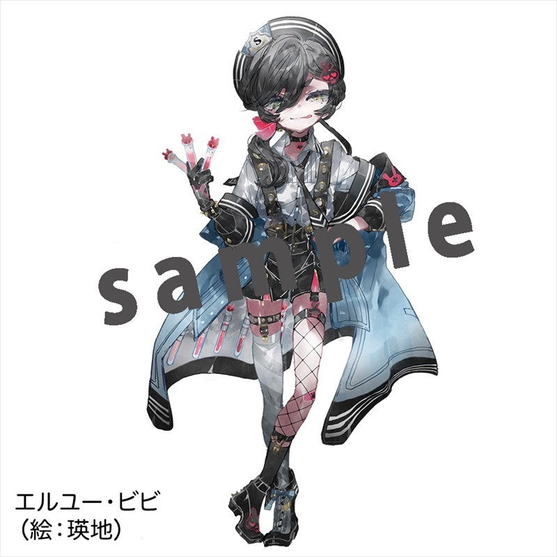 SS学園男子・アクリルキーホルダー エルユー・ビビ(絵:瑛地)