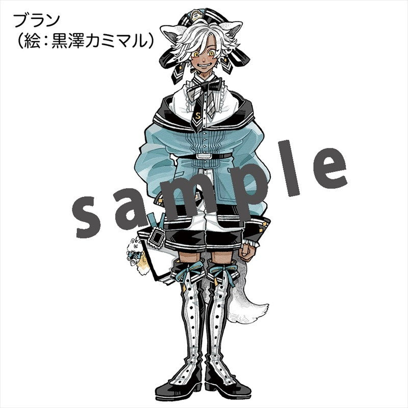 SS学園男子・アクリルキーホルダー ブラン(絵:黒澤カミマル)