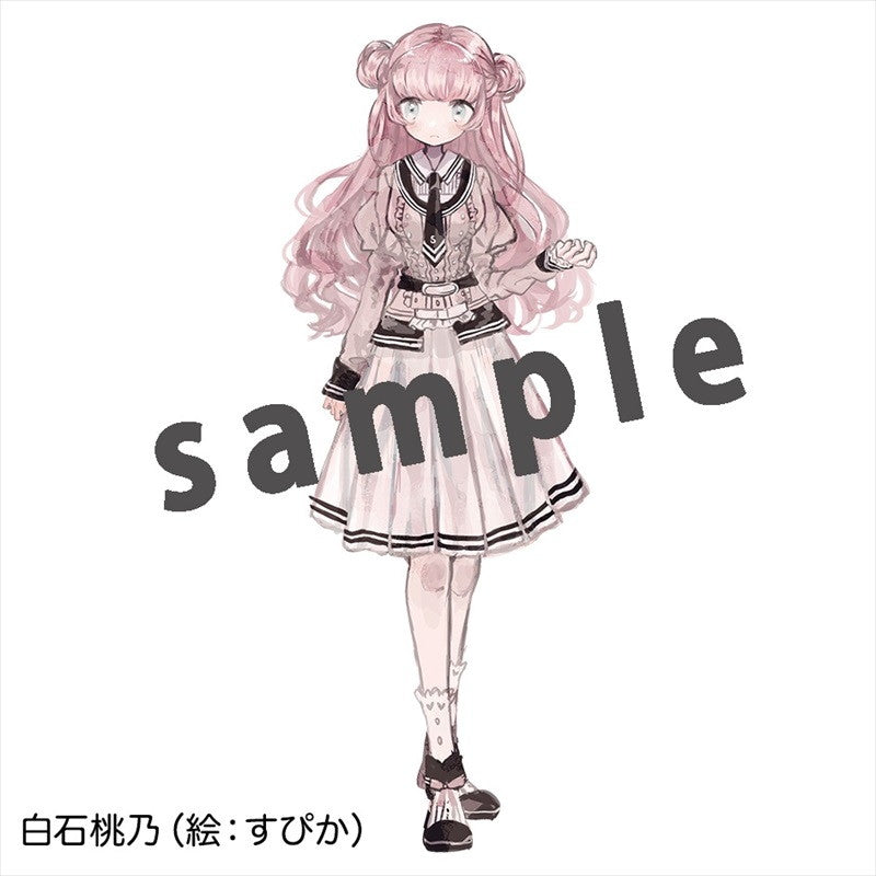 SS学園女子・アクリルキーホルダー 白石桃乃(絵:すぴか)