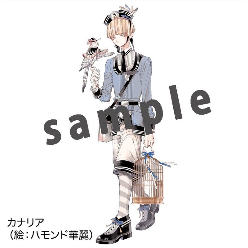 SS学園男子・アクリルキーホルダー カナリア(絵:ハモンド華麗)