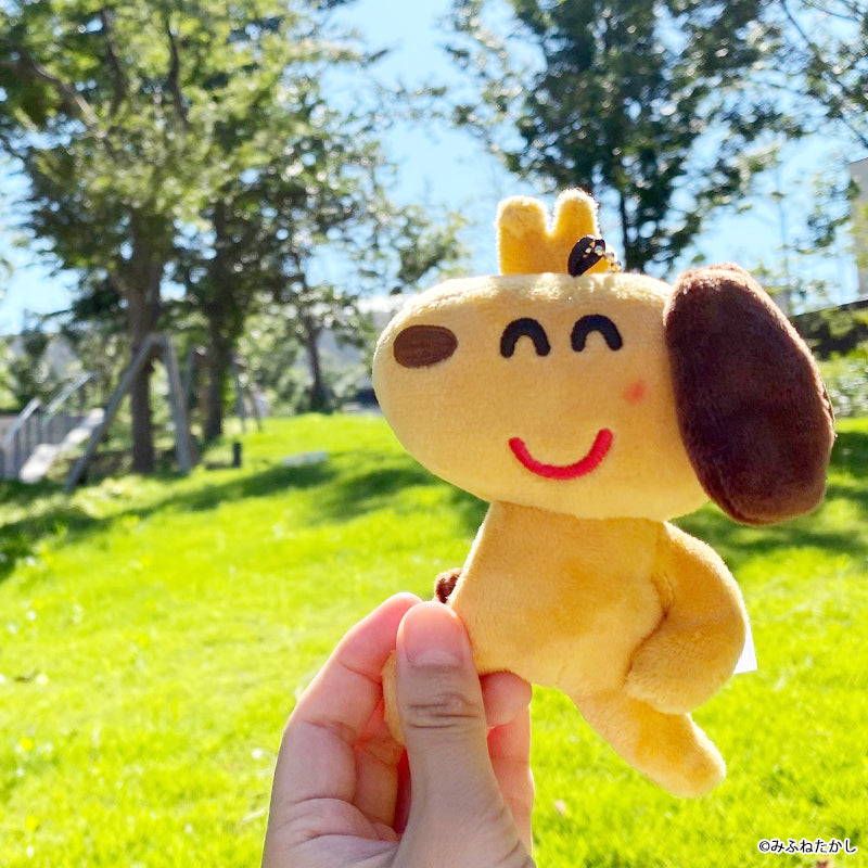 「ワンチャン」ぬいぐるみキーホルダー(イヌ)