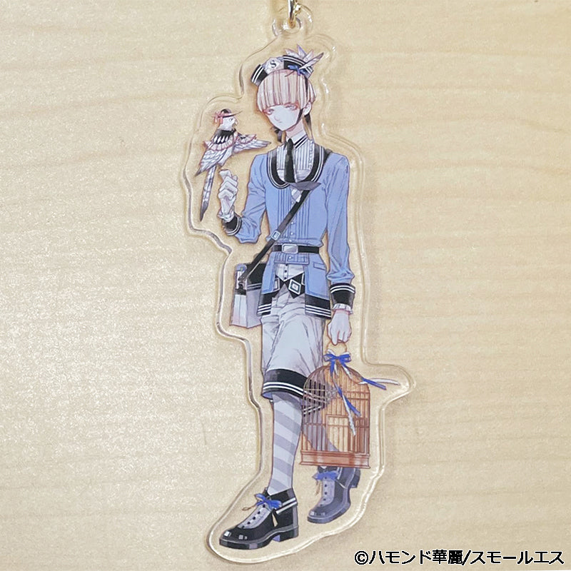 SS学園男子・アクリルキーホルダー カナリア(絵:ハモンド華麗)