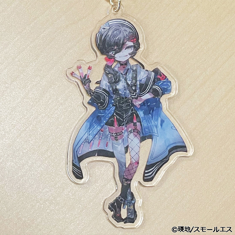 SS学園男子・アクリルキーホルダー エルユー・ビビ(絵:瑛地)