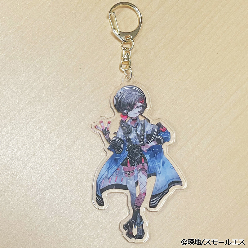 SS学園男子・アクリルキーホルダー エルユー・ビビ(絵:瑛地)