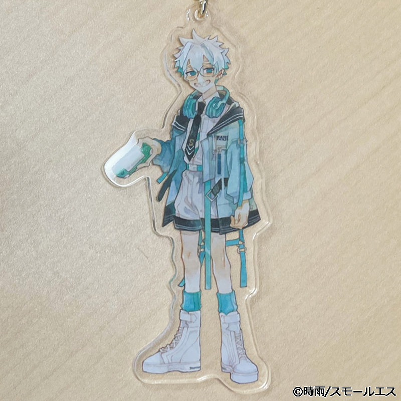 SS学園男子・アクリルキーホルダー 朱青アサギ(絵:時雨)