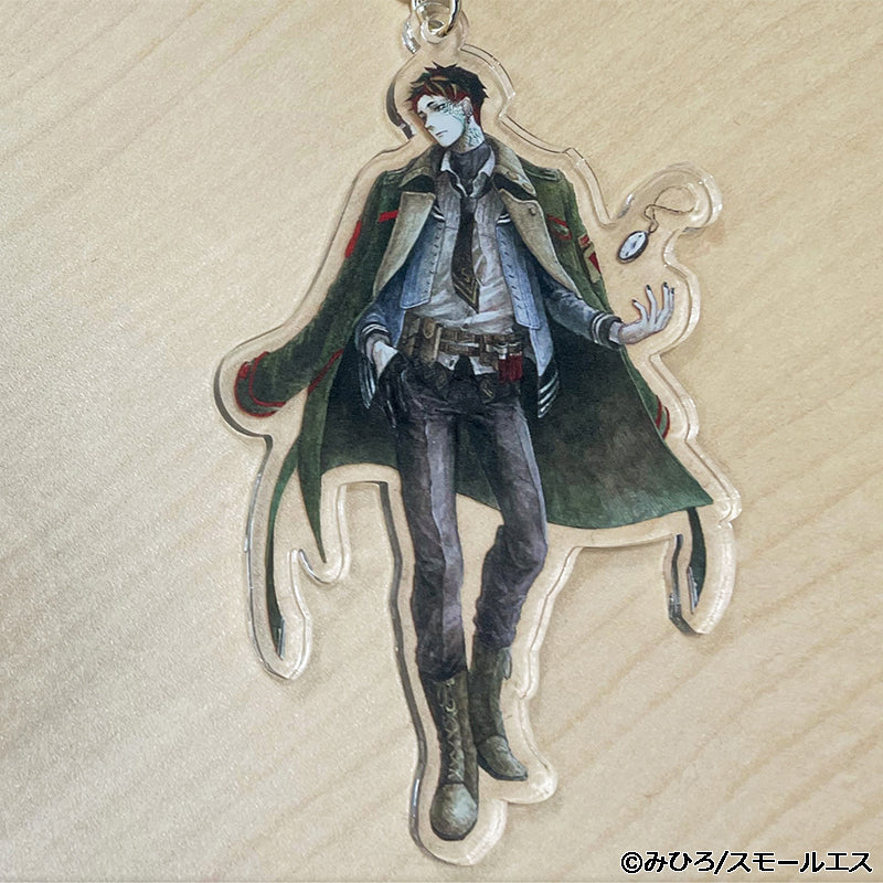 SS学園男子・アクリルキーホルダー 万(絵:みひろ)