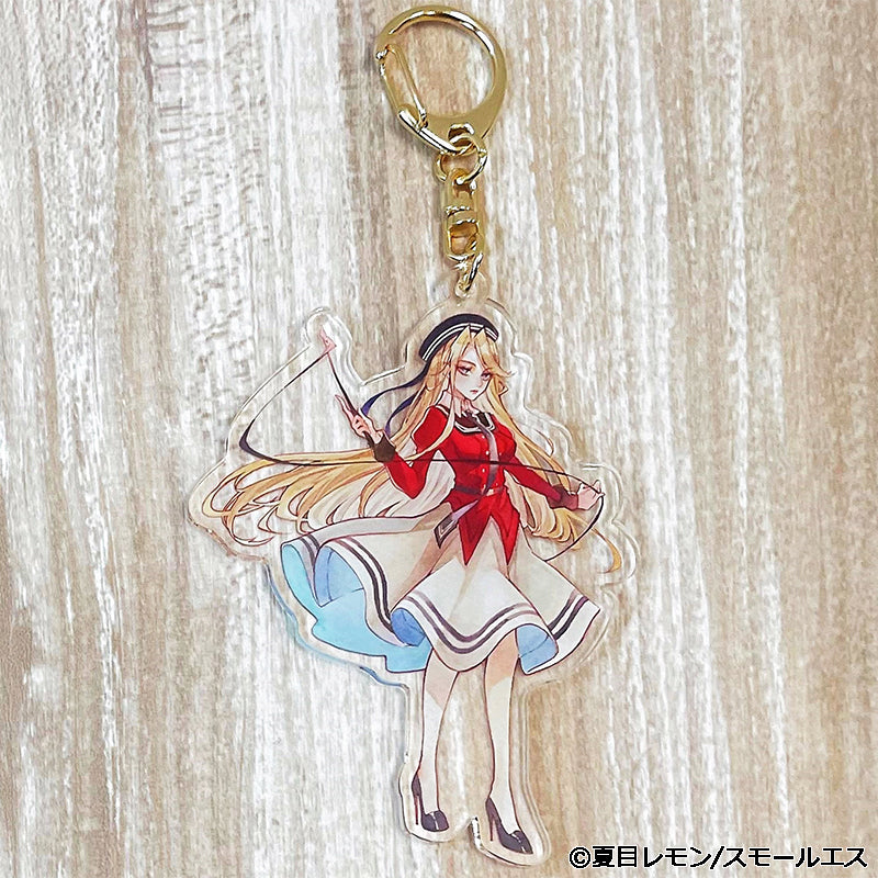 SS学園女子・アクリルキーホルダー イザベラ(絵:夏目レモン)
