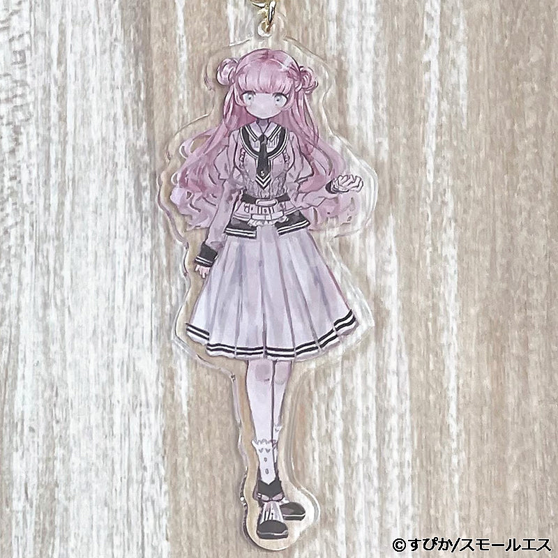 SS学園女子・アクリルキーホルダー 白石桃乃(絵:すぴか)