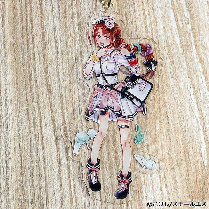 SS学園女子・アクリルキーホルダー 雲母蘭湖(絵:こけし)