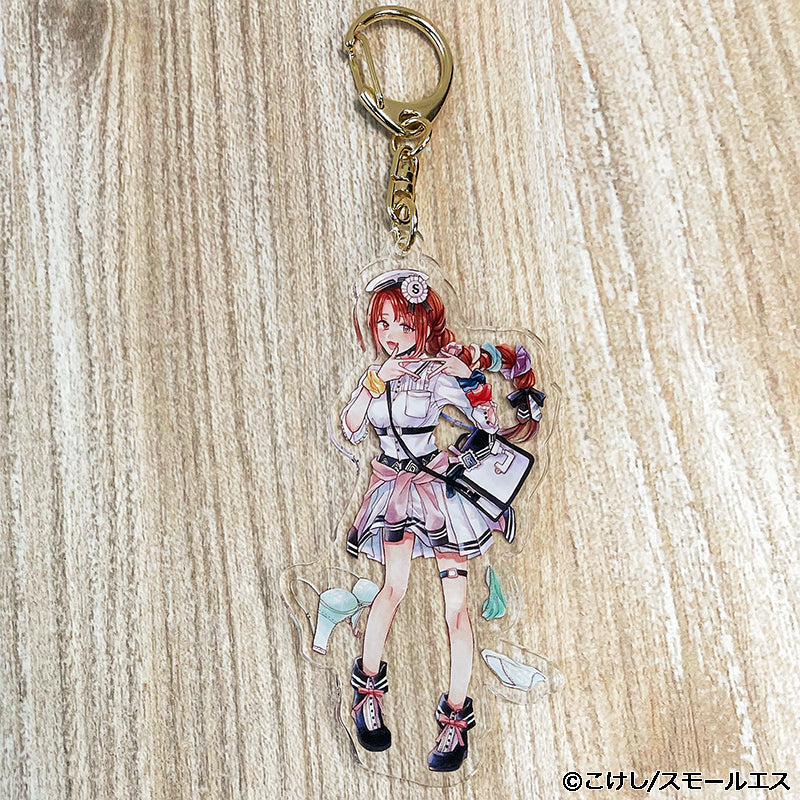 SS学園女子・アクリルキーホルダー 雲母蘭湖(絵:こけし)