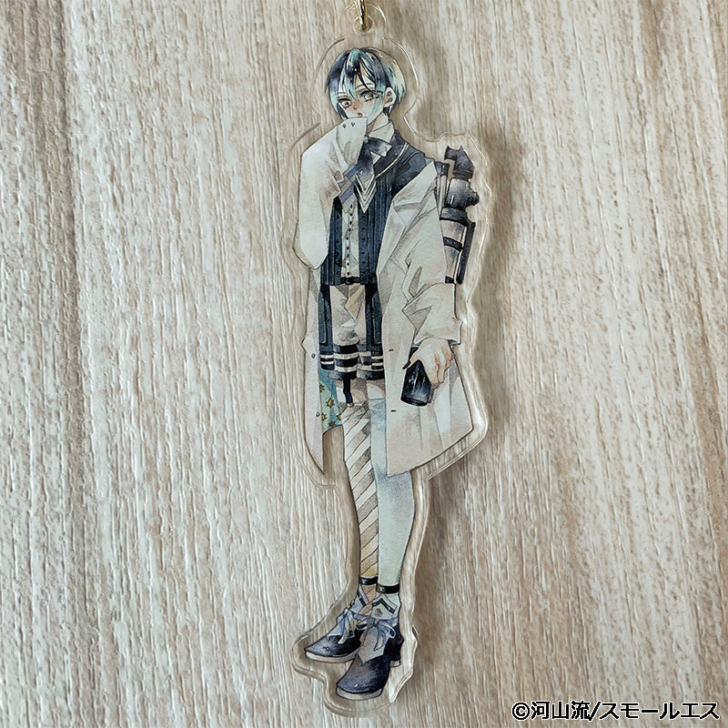 SS学園男子・アクリルキーホルダー 雨音宙(絵:河山流)