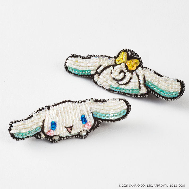 刺繍ブローチ シナモロール