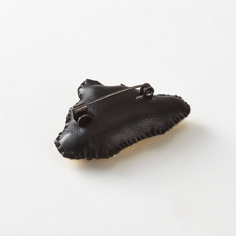 刺繍ブローチ ポムポムプリン