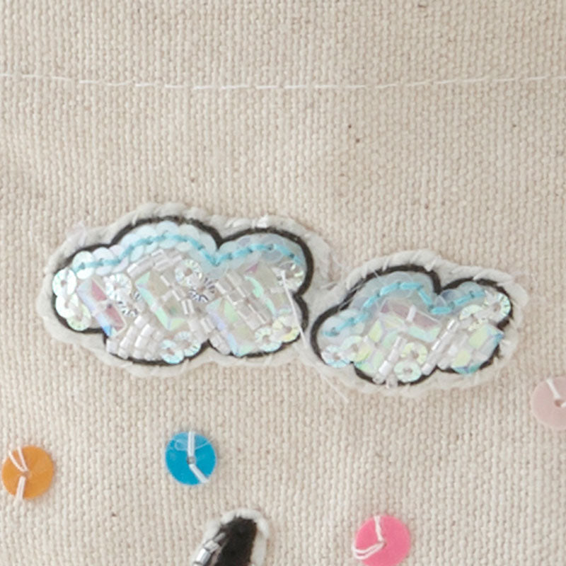 刺繍ランチミニトート サンリオキャラクターズ