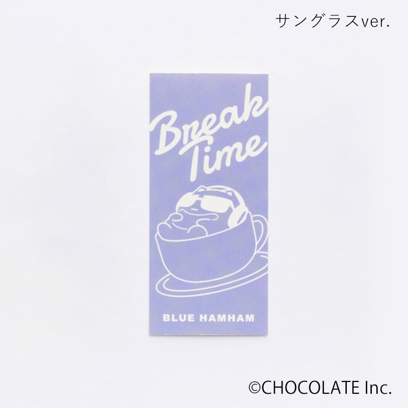 ブルーハムハム ステッカー サングラス