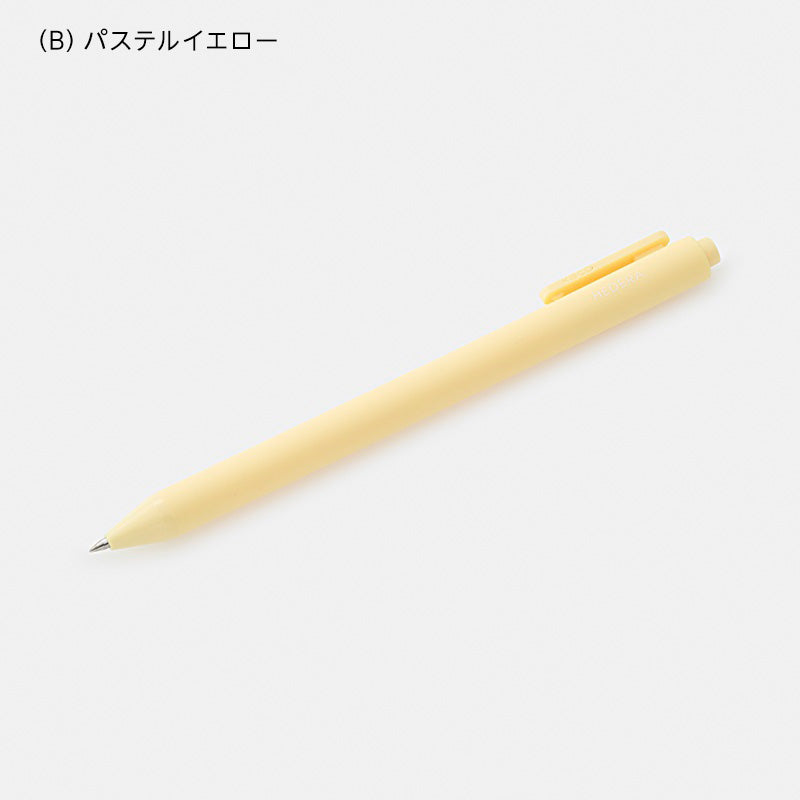 ゲルインクボールペン パステル