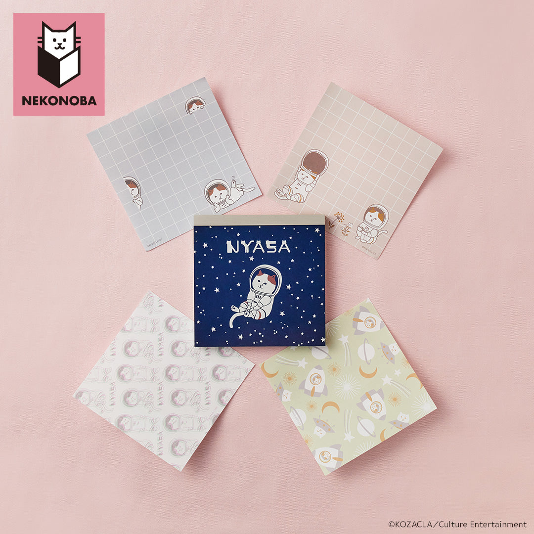 スクエアメモパッド NYASA