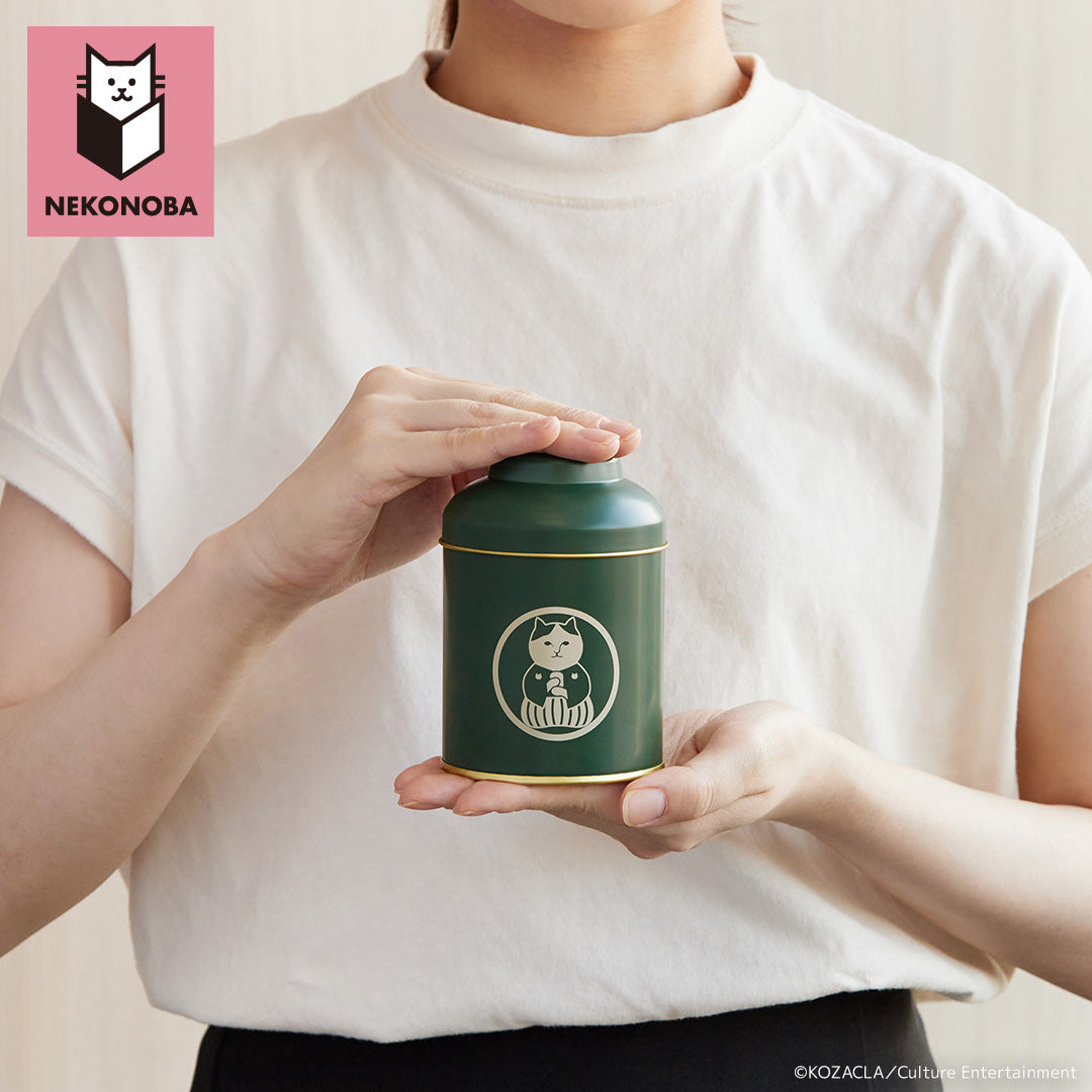 キャニスター缶 ねこ茶商