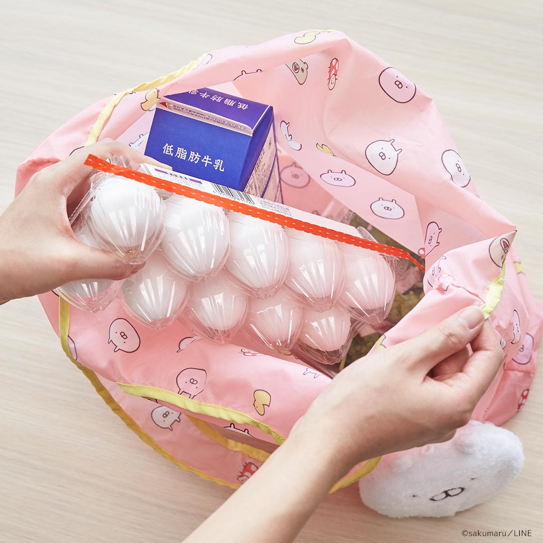 ぬいぐるみエコバッグ うさまる