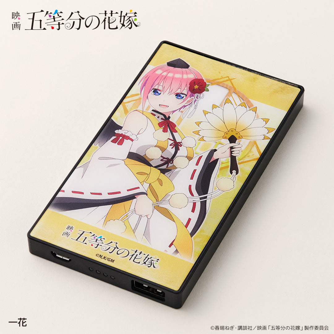 4000mAh ガラスリチウムイオンポリマー充電器 2.1A 百鬼夜行Ver.一花