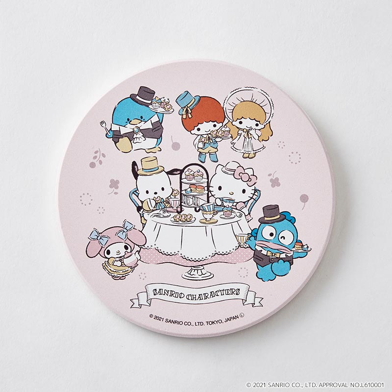 白雲石コースター(ピンク) サンリオキャラクターズ
