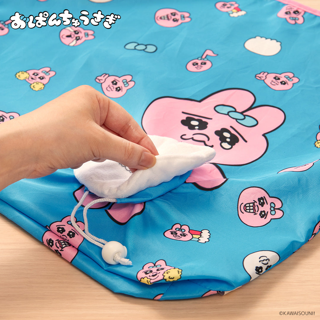 ぬいぐるみエコバッグ おぱんちゅうさぎ
