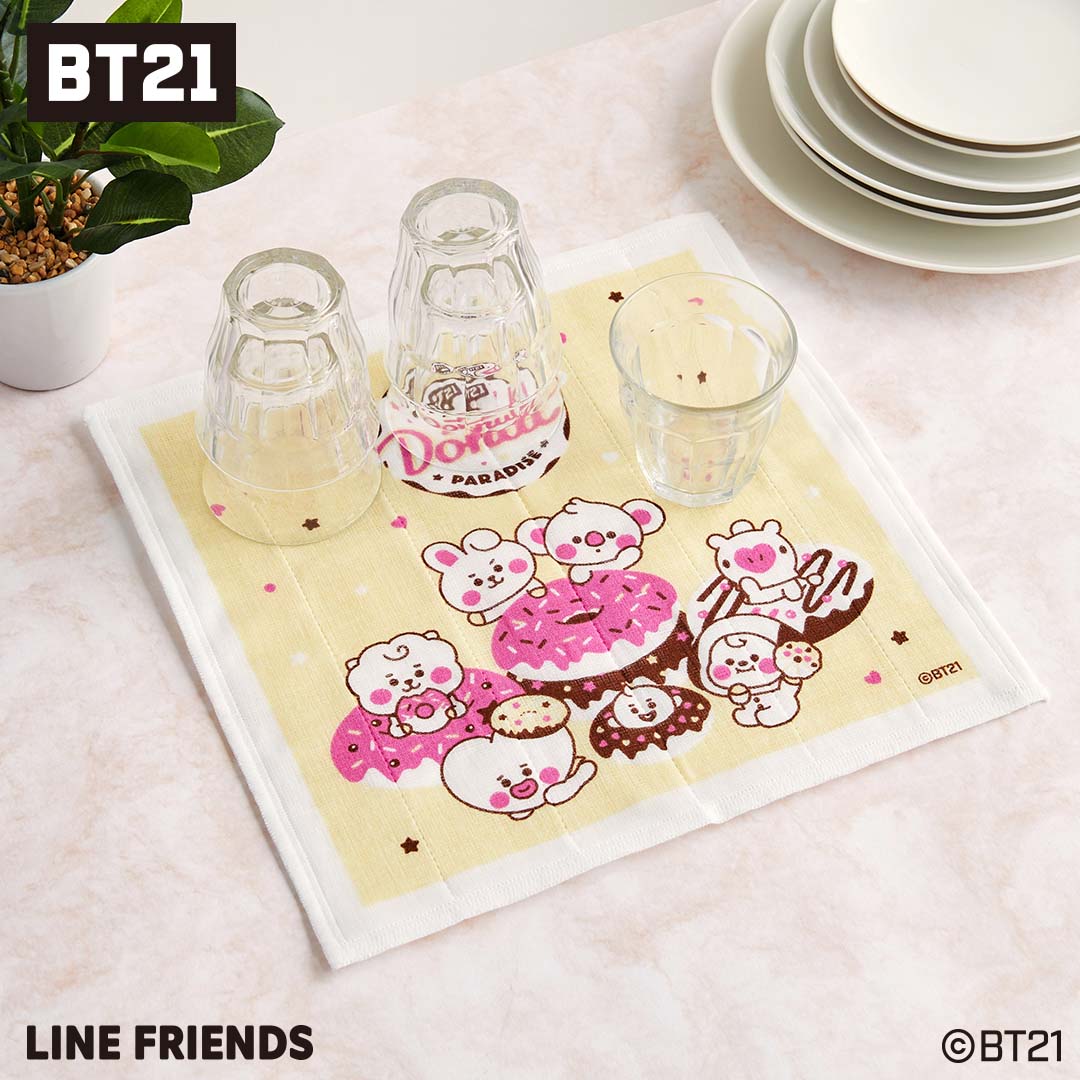 蚊帳生地ふきん BT21