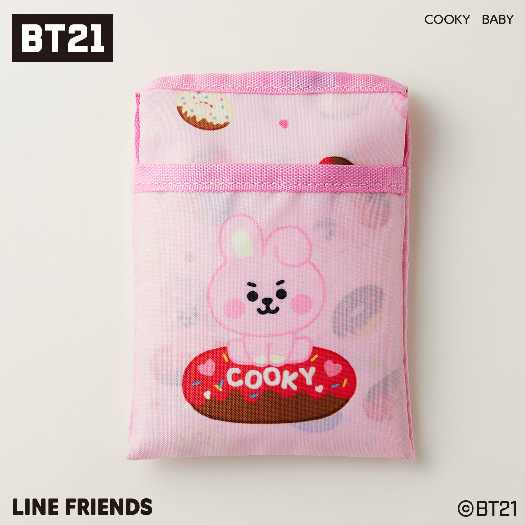 アクリルキーホルダー付きエコバッグ COOKY BABY