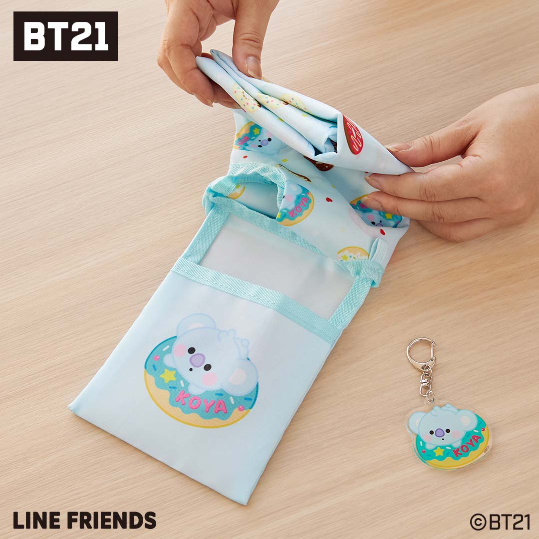 アクリルキーホルダー付きエコバッグ COOKY BABY