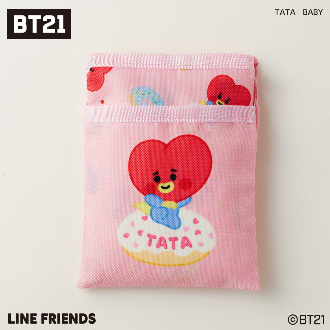 アクリルキーホルダー付きエコバッグ TATA BABY