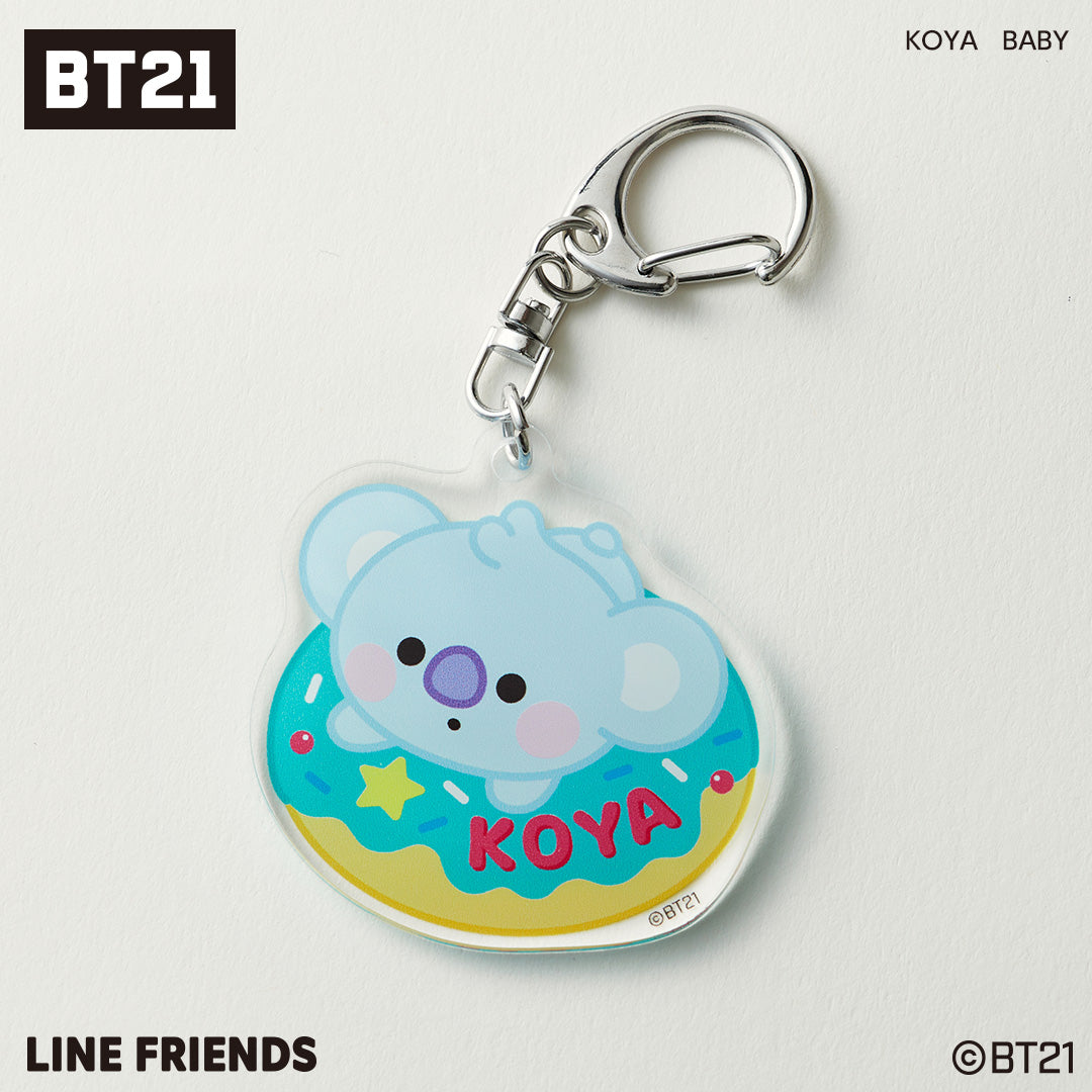 アクリルキーホルダー付きエコバッグ KOYA BABY