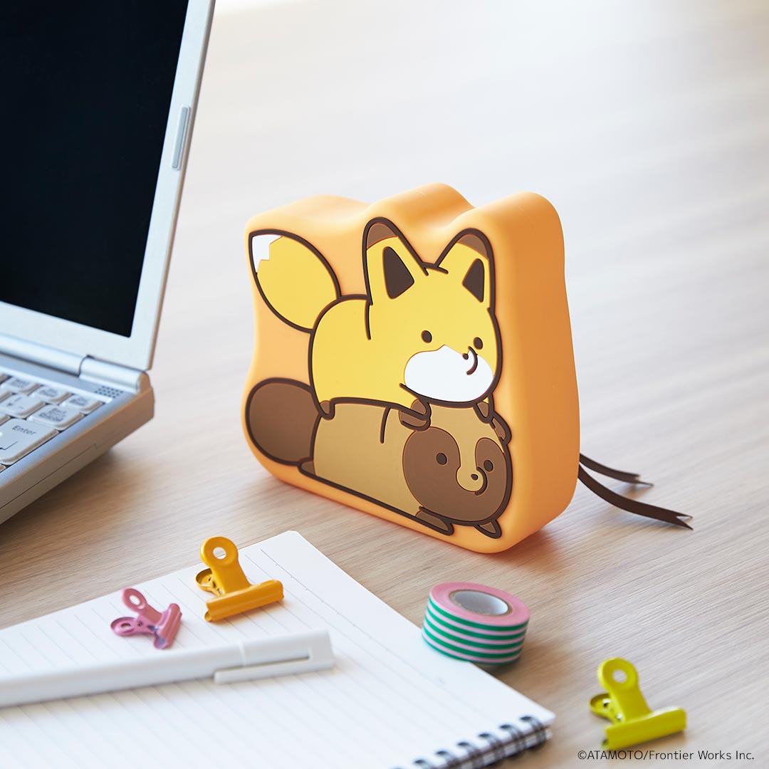 シリコンポーチ タヌキとキツネ 2021ver.