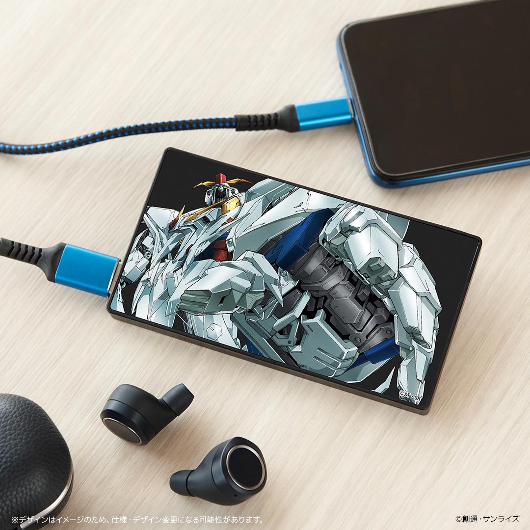 4000mAh ガラスリチウムイオンポリマー充電器 2.1A 機動戦士ガンダム 閃光のハサウェイ
