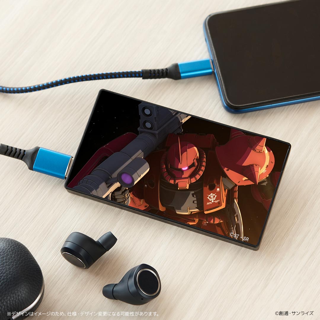 4000mAh ガラスリチウムイオンポリマー充電器 2.1A 機動戦士ガンダム THE ORIGIN