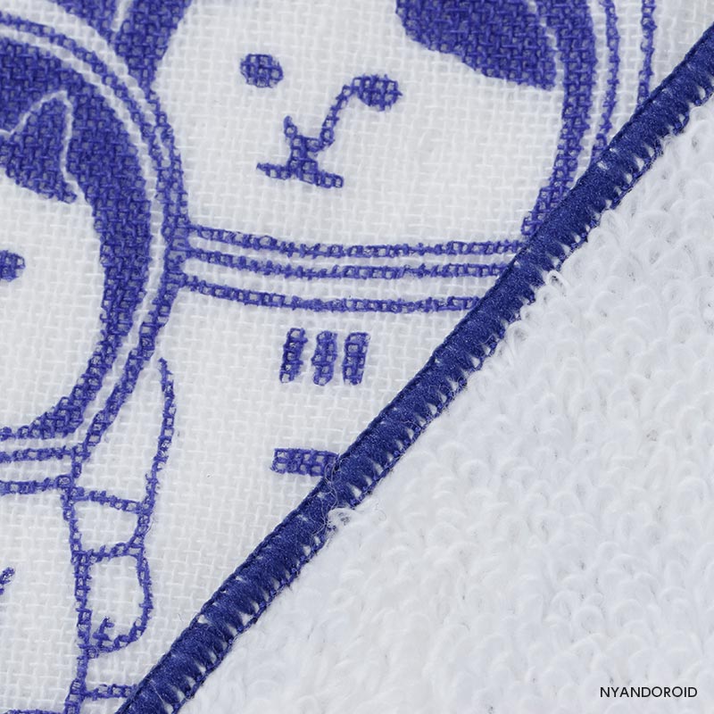 柔らかガーゼパイルハンカチ NYASA