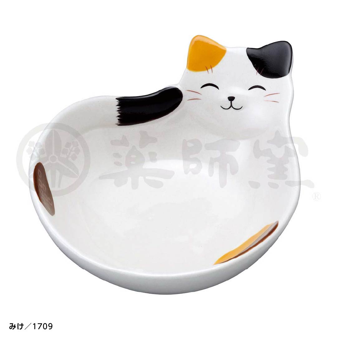 薬師窯 猫びよりボウル